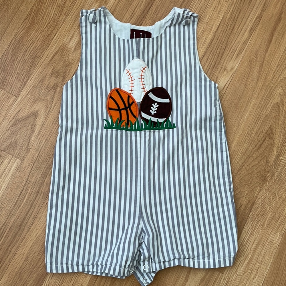 Lil Cactus boy romper
